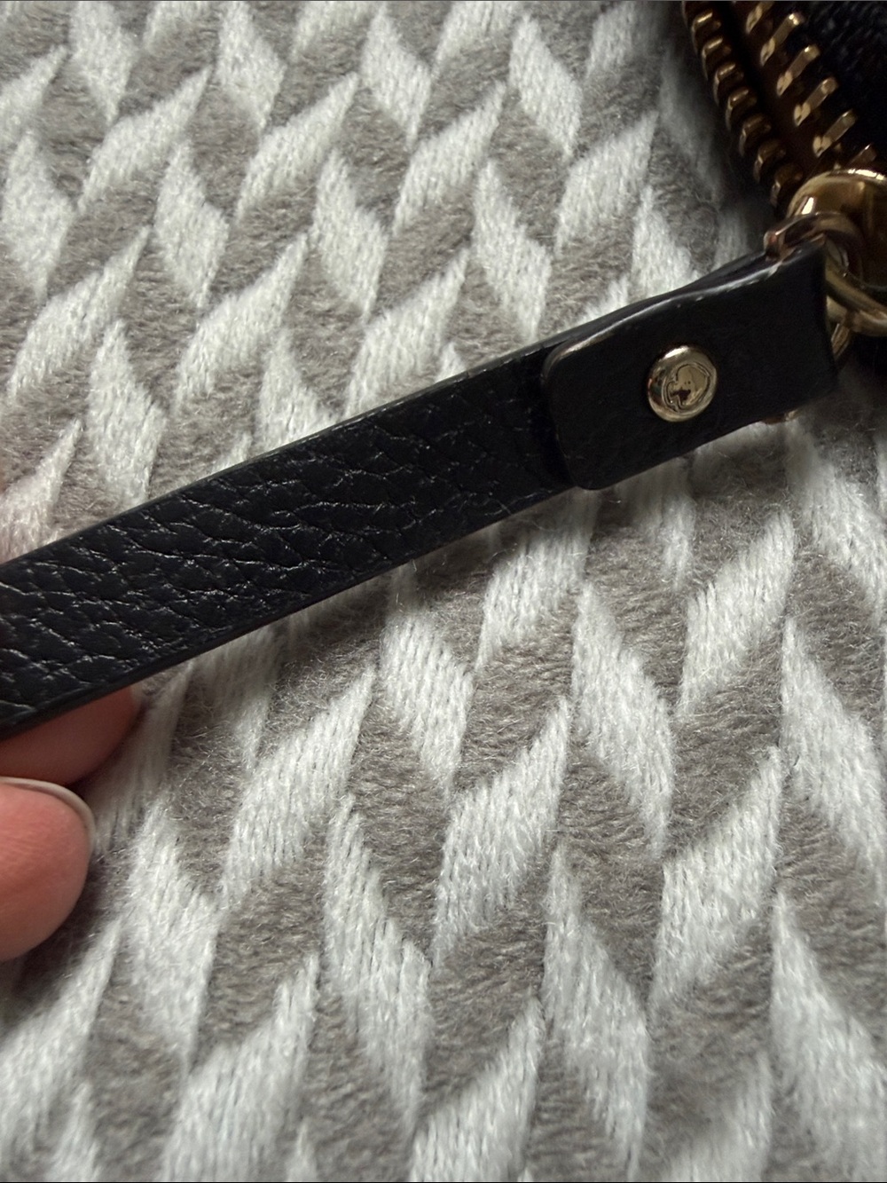 Kate spade Black Leather Zip Wallet - Picture 8 of 9